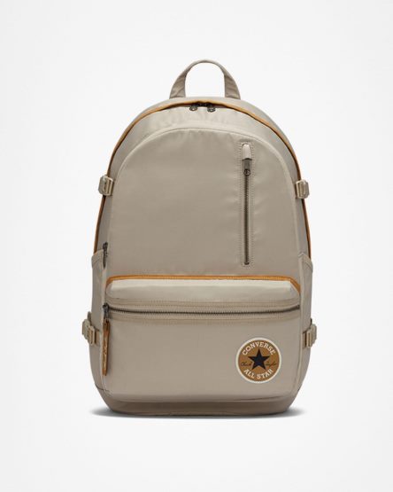 Mochilas Converse Premium Em Linha Reta Edge Feminino Cinzentas | PT P00813P